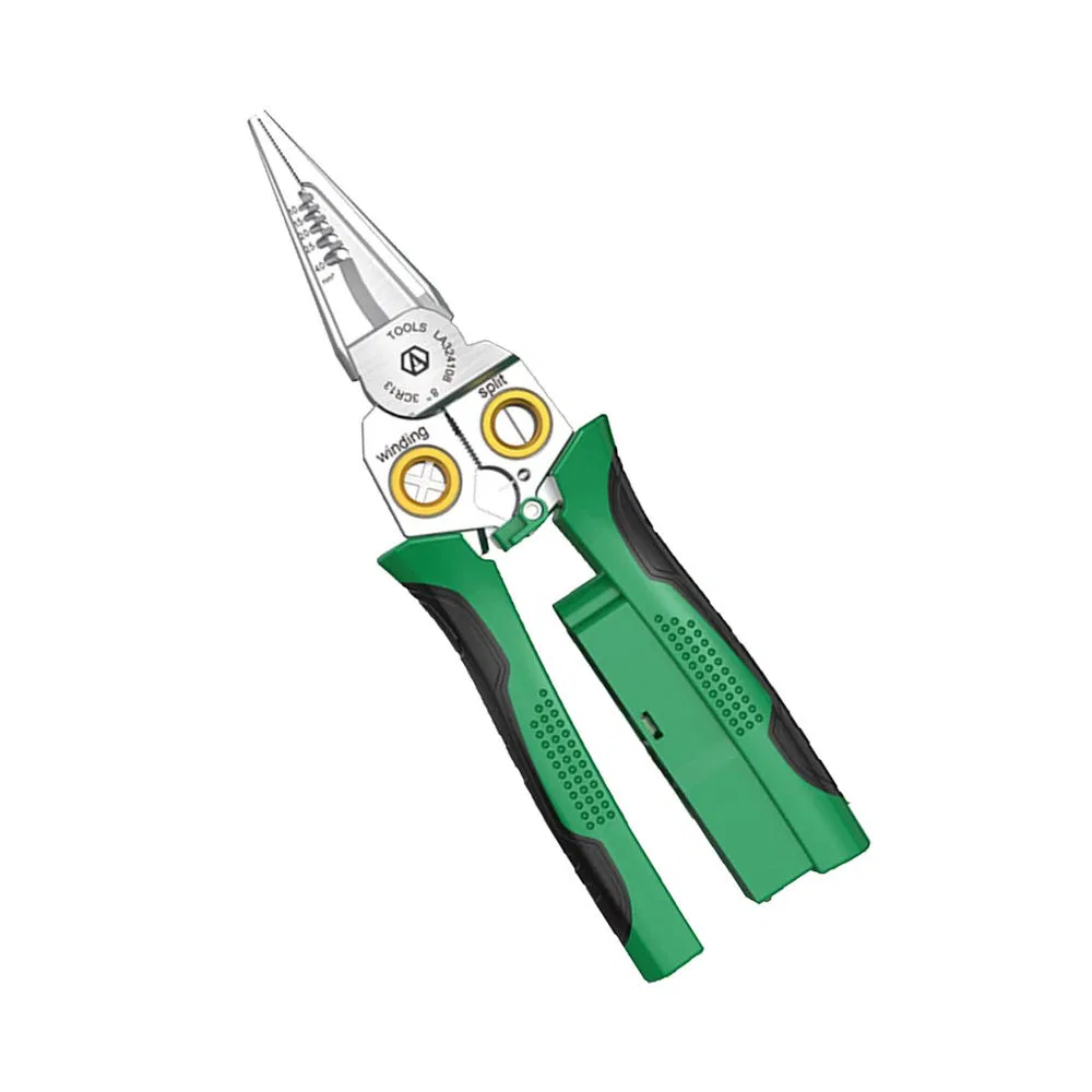 Multifunctional 8-in-1 High Quality Industrial Electrician's Pliers Wire Stripper