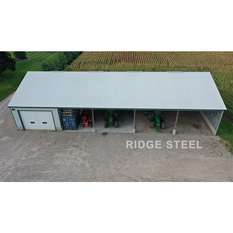 2023 Modern Industrial Warehouse Building Designs Office Workshop Prefab Steel Structure Shed