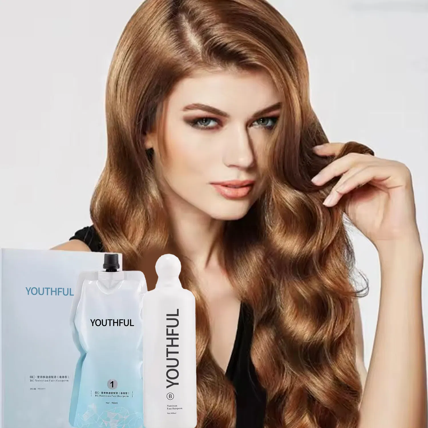 Low Damage Curling Hair Perming Lotion for Professional Salon Use