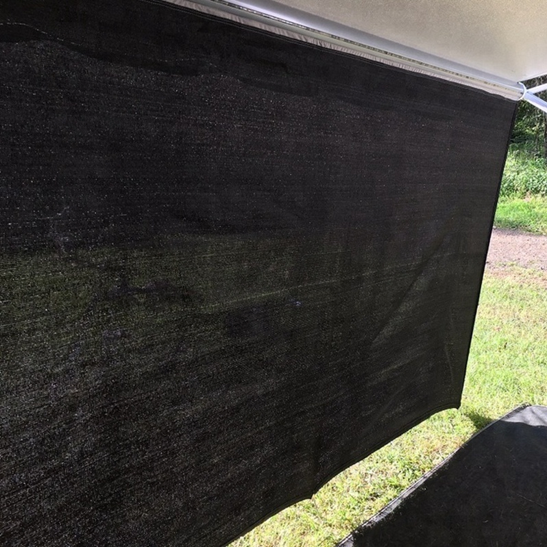 Front Wall and Side Wall Caravan Privacy Screen Awning