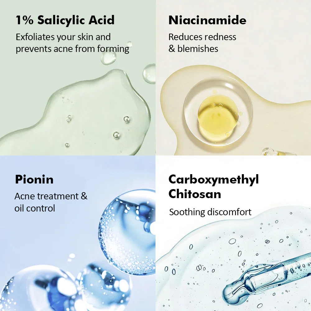 Salicylic Acid Body Spray Oil Control Moisturizing Pore Shrinking Blackhead Remover