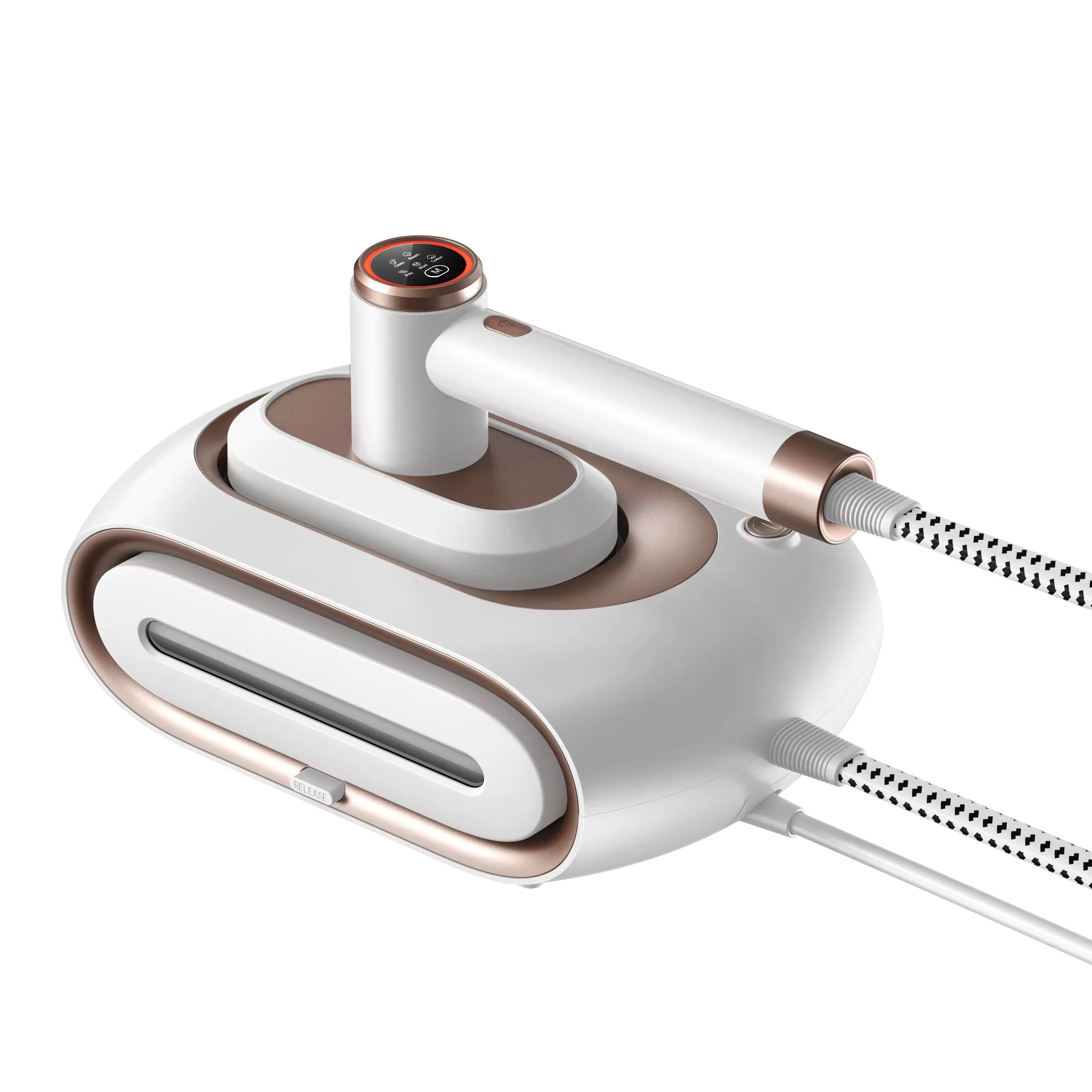 Smart Turbocharged Electric Iron Steamer for Home Use 3-Level Steam Dry Ironing 45s Fast Heat-up Nonstick 170ml Water Tank for Home Use