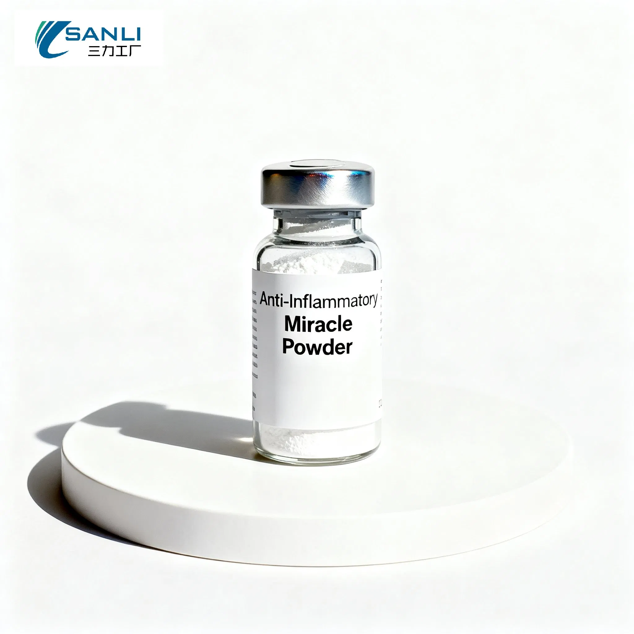 Skin Calming and Redness Reduction Poria Cocos Dominant Herbal Powder for Rosacea and Couperose Skin