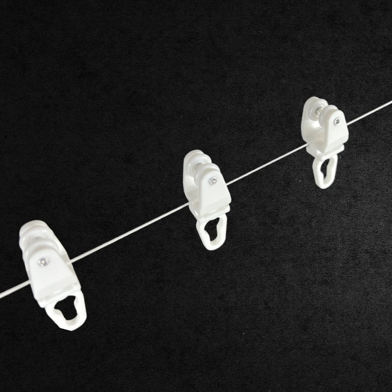 Factory Price Window Curtain Track Accessories S Fold Curtain Runner