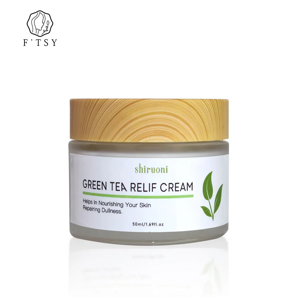 Acne Treatment Green Tea Skin Care Set Glow Serum Anti-Aging Cream Skin Care Kit