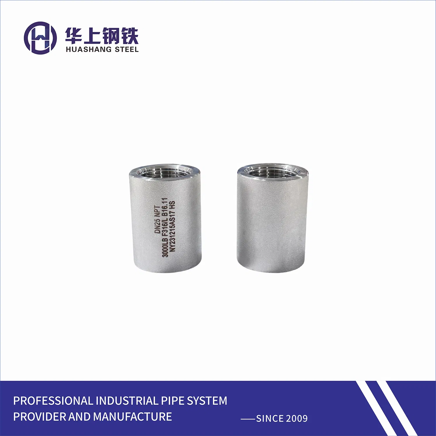 Stainless Steel 201 304 Thread Hex Nipple Reducer Pipe Fitting Male Thread Reducing Hexagon Pipe Nipple