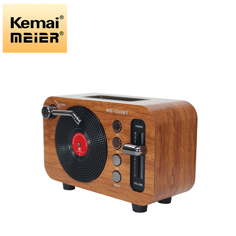High Quality Retro Style Portable Radio Manufacturing Wooden Am FM Sw 3 Band Vintage Radio