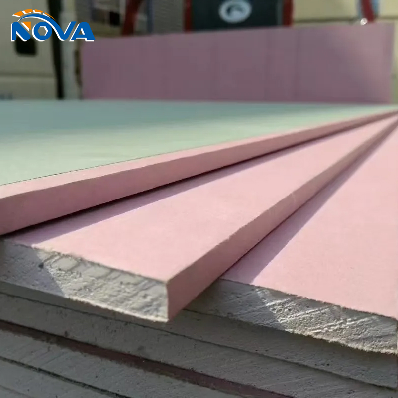 Fire Resistant Gypsum Board with Smooth Surface for Interior Decoration