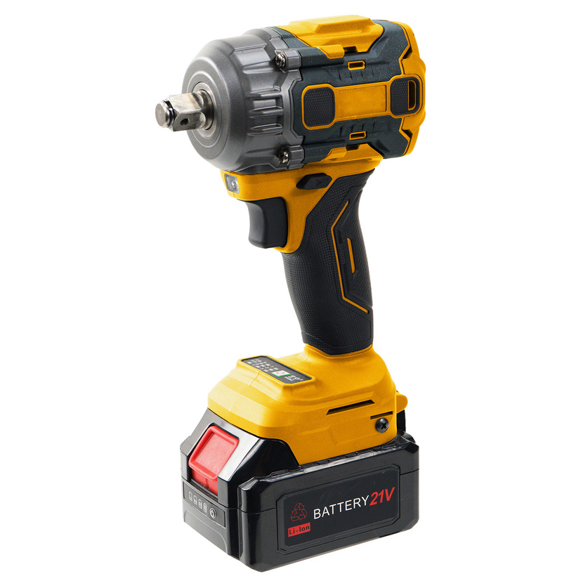 High Torque 850 N. M Impact Wrench Kit 21V Quick Socket Change