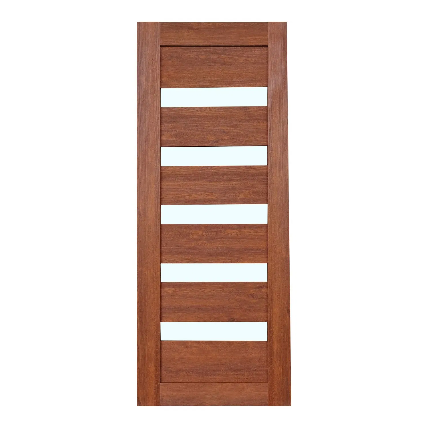 3 Glass Panel Interior Shaker Doors Design