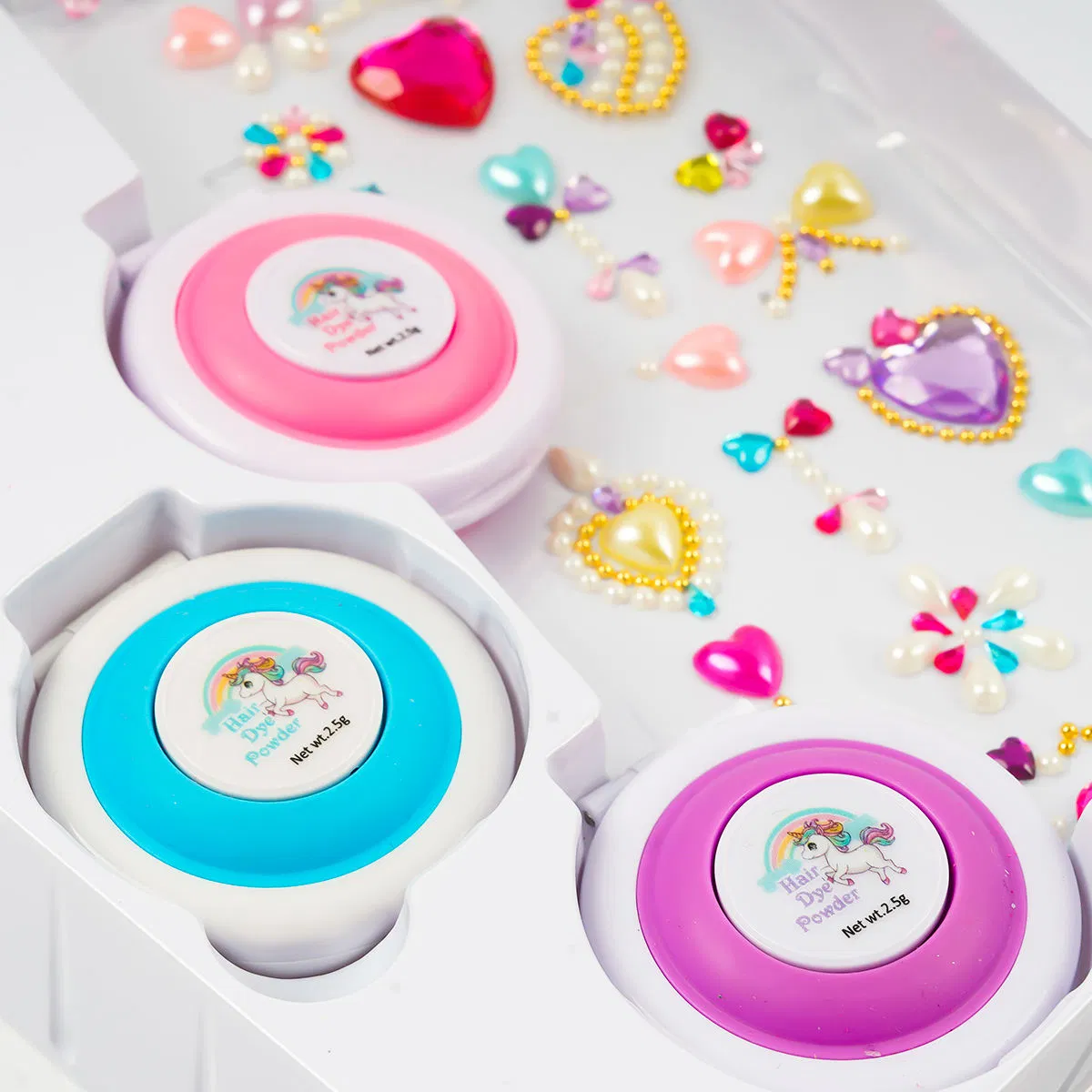 Safe and Washable Kids Makeup Set with Nail Polish