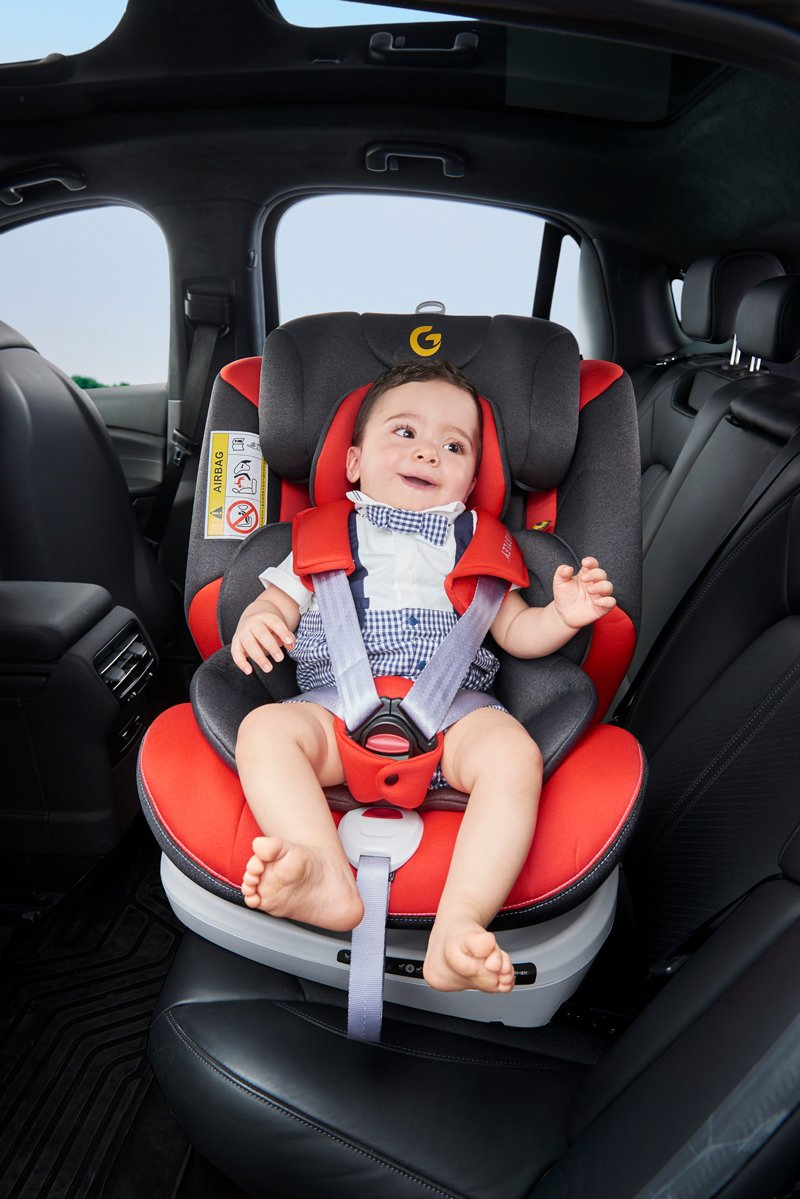 Baby Child Kid Car Safety Seat with Isofix and Drawstring System for Group 0+1+2+3 with ECE R44/04 Certification