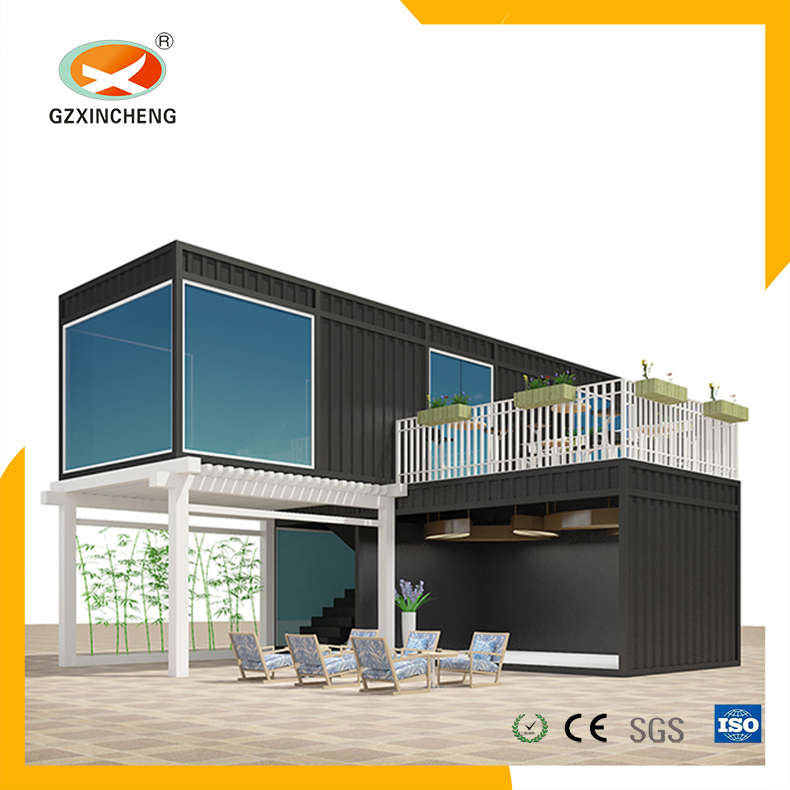 Modern Waterproof Modular Steel Frame Prefab House for Residential/Resort Building