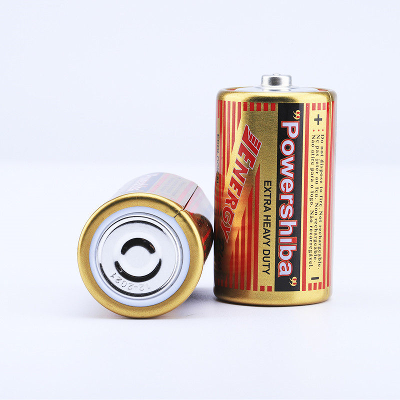 OEM Brand Battery Cheapest 1.5V Carbon Zinc Battery R20 Heavy Duty Battery