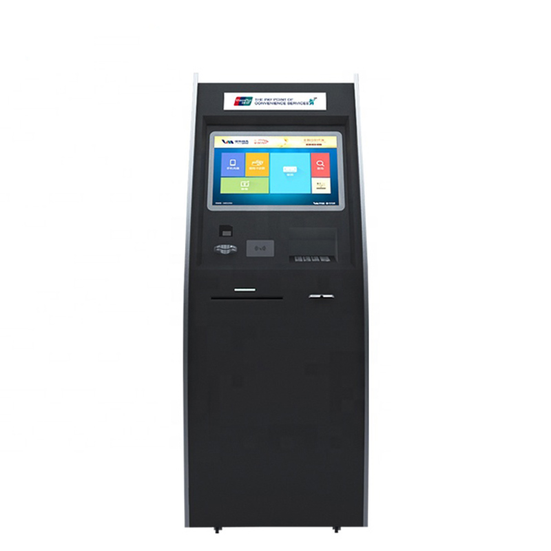 Self Service Banking Kiosk with Credit Card Reader