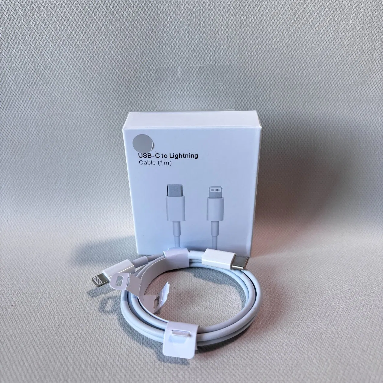 Кабель USB-C — Lightning 60W, 1м, быстрая зарядка