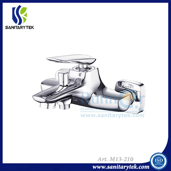 Chrome Brass Bathroom Bathtub Shower Faucet