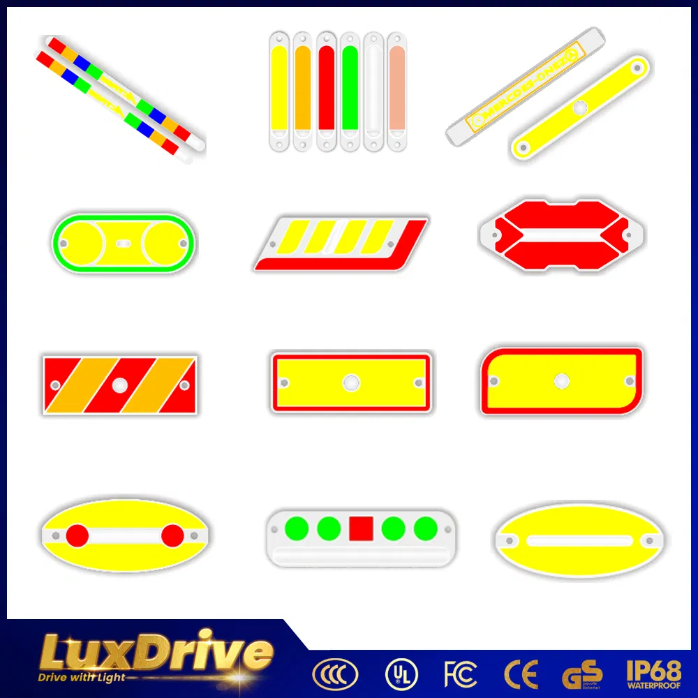 Поворотно-габаритный фонарь COB для прицепов и грузовиков