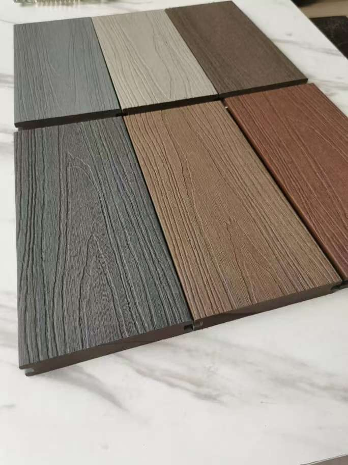 Ocox New Pwc Wood Composite Board WPC Decking Floor Interlocking Tiles Outdoor