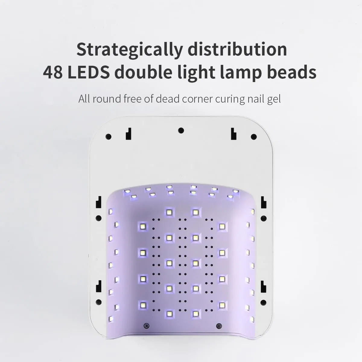 Rechargeable UV LED Nail Lamp Portable Cordless Light Hand Pillow Nail Dryer