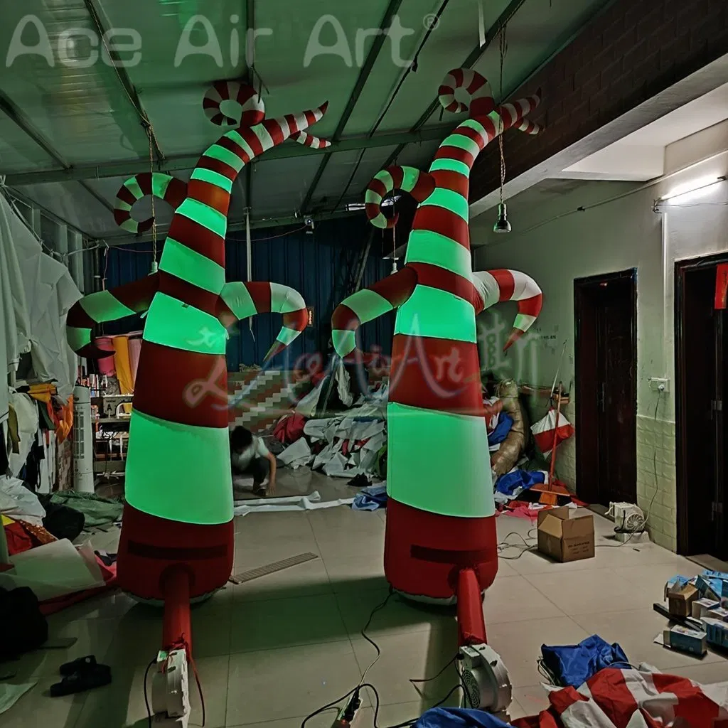 3mh Inflatable Christmas Tree with LED Lights for Outdoor Yard Stage Decoration