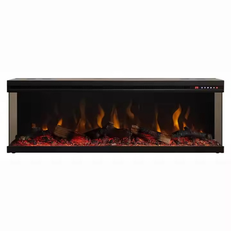 New Good Fashion Elegant Wall-Mounted Home Appliance3 Sided Electric Fireplace for Use