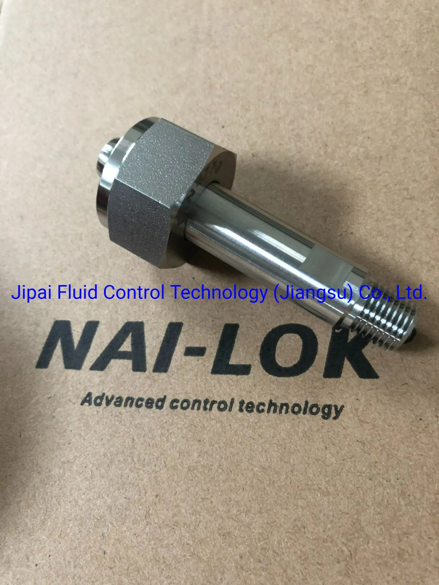 Stainless Steel Bullnose Cylinder Connector BS3 DIN477 Cga580 Standard Fitting for Cylinder