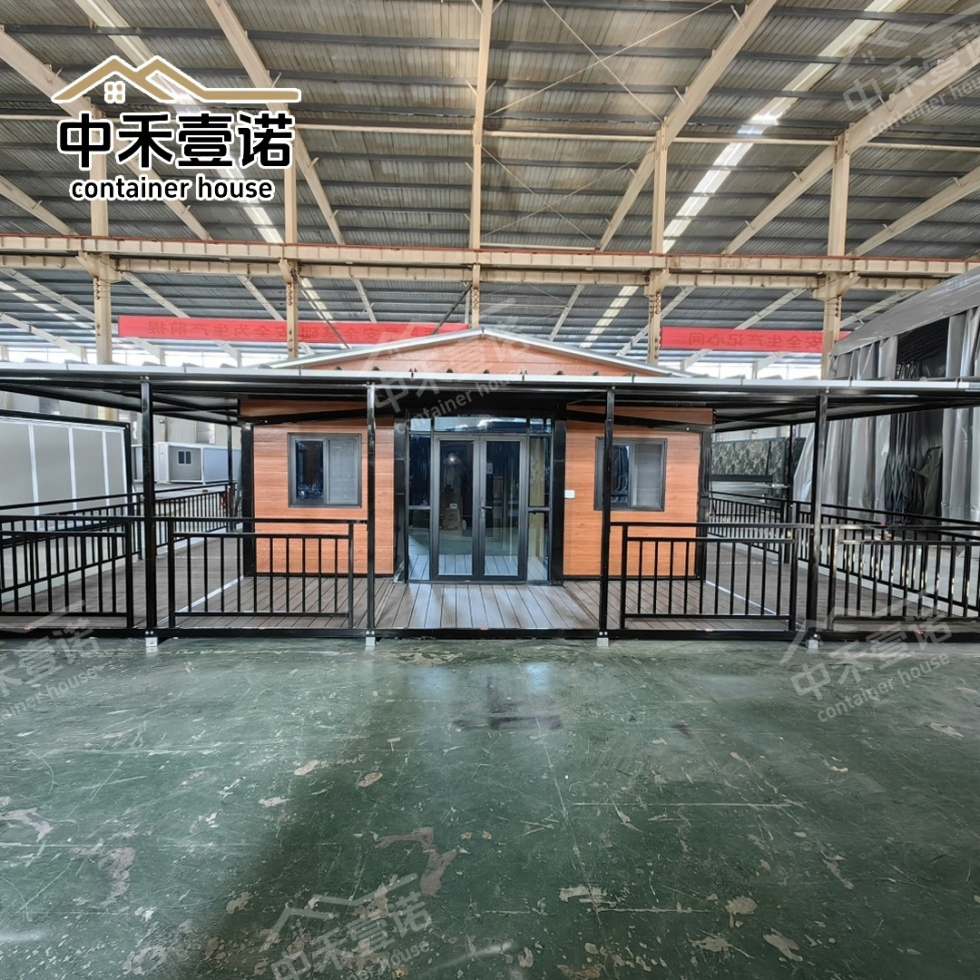 Earthquake Resistance Folding Container House for Homestay Owner with PU Panel