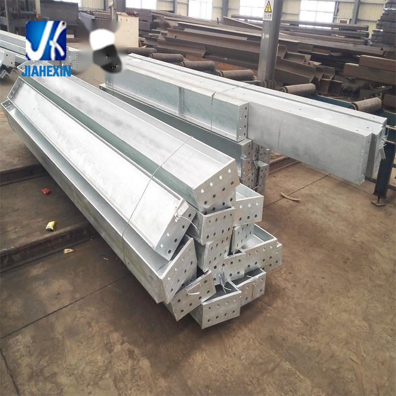 China Fabricator Manufacturer Premium Quality Truss Hot Dipped Galvanized Structural Steel Beam and Column with 600g Zinc