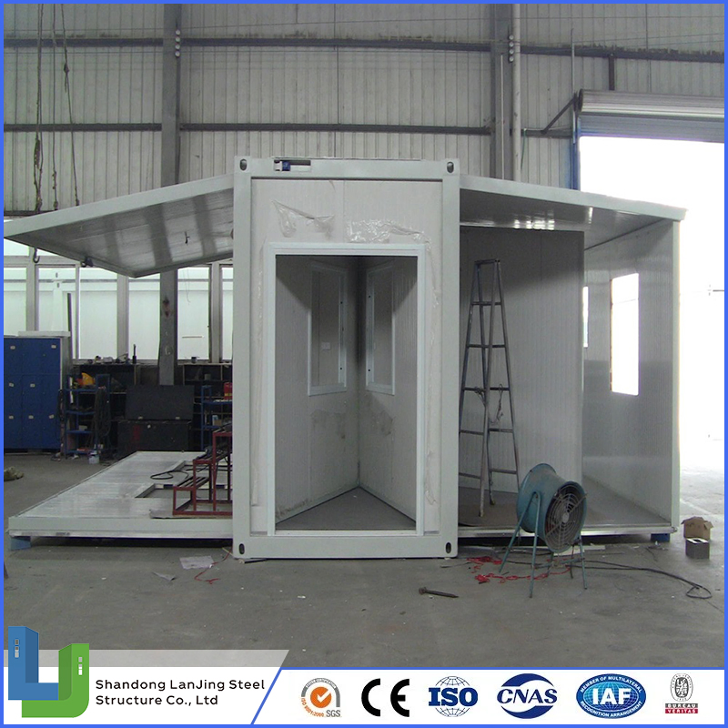 China Made Spacious and Luxury 40FT Container House 2 Bedrooms Expandable Houses Prefabricated Containers House