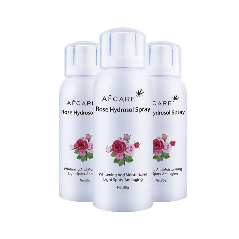 Private Label OEM ODM Rose Hydrosol Spray Moisture Whitening Anti-Wrinkle Anti-Aging Rose Toner Water