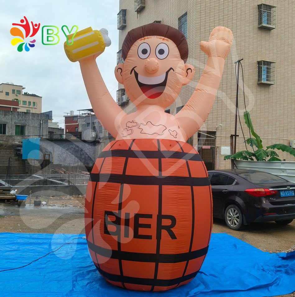 Custom Event Promotion PVC Coated Nylon Blow up Product Advertising Inflatable 12FT Holland Cartoon Model