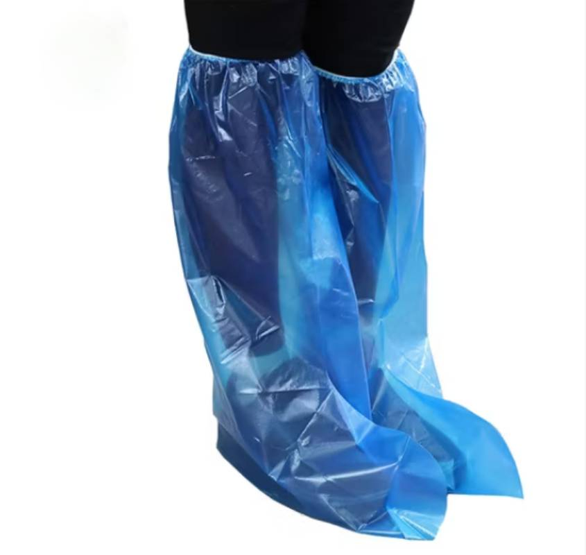 Disposable Shoe Covers Non-Slip Boot Covers for Hospital Cleanroom Home Use