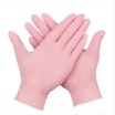 Disposable Pink Nitrile Gloves, Powder-Free