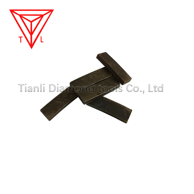 Алмазные сегменты Tianli для резки камня 40x6x12мм