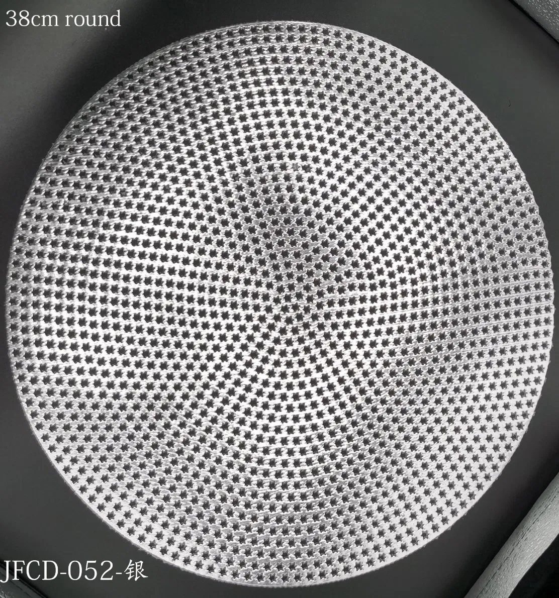 Round Table Mat Insulation Mat Household Table Mat Woven Placemats Kitchen Dining Table for Wedding Holiday Party