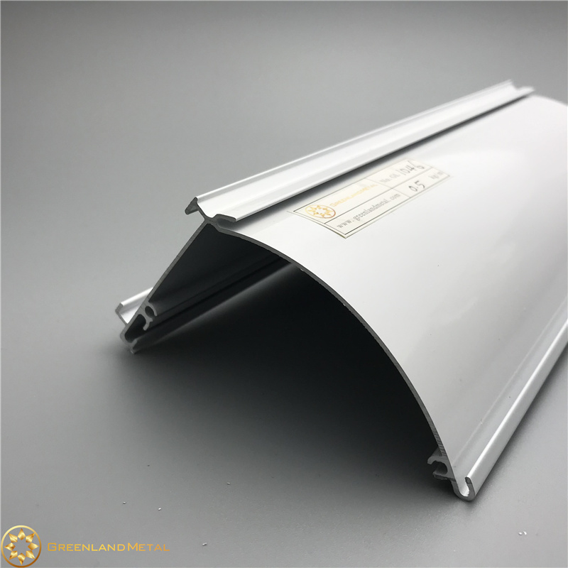 Zebra Blind Aluminum Set Components with Cassette, 38mm Roller Tube & Bottom Rails