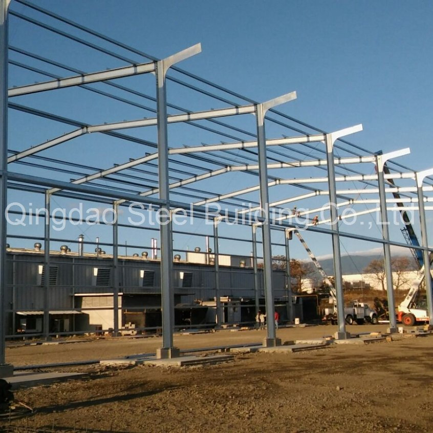 CE Prefabricated Steel Structure Industrial Factory Metal Workshop Storage Warehouse Building