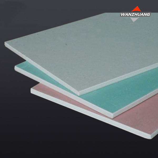 China Waterproof Drywall Gypsum Board for Wall and Ceiling with Considerate Price for Common False Ceiling
