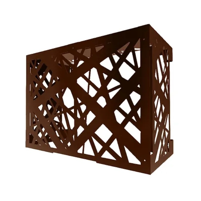 Aluminum Air Conditioner Cover Carving Decorative AC Cover Air Conditioning Covers