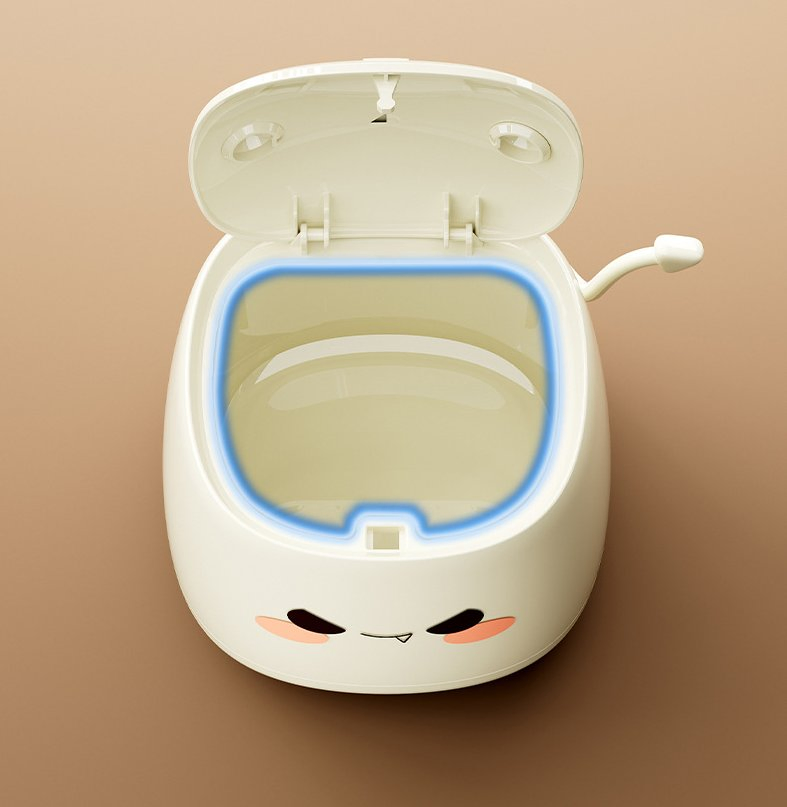 Cute Cartoon Devil Fun and Creative Bedside or Office Table Storage Bin