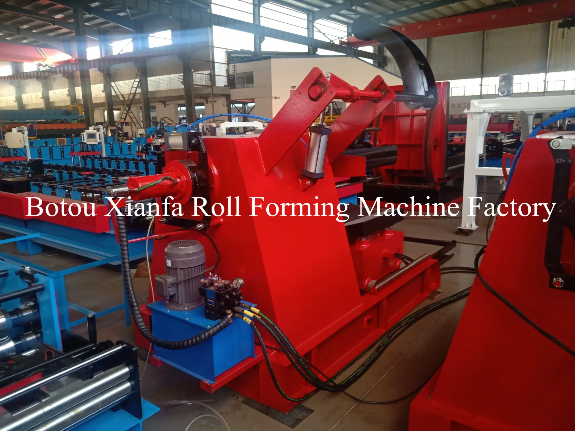 Auto Decoiler Uncoiler Machine Steel Coils Hydraulic Decoiler