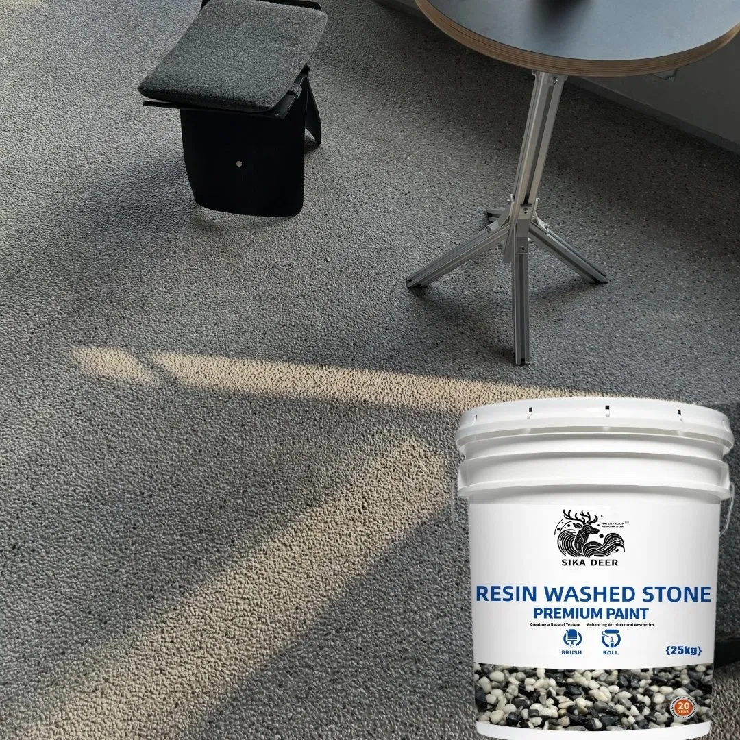 Luxurious Stone Carpet Flooring Resin Washed Stone
