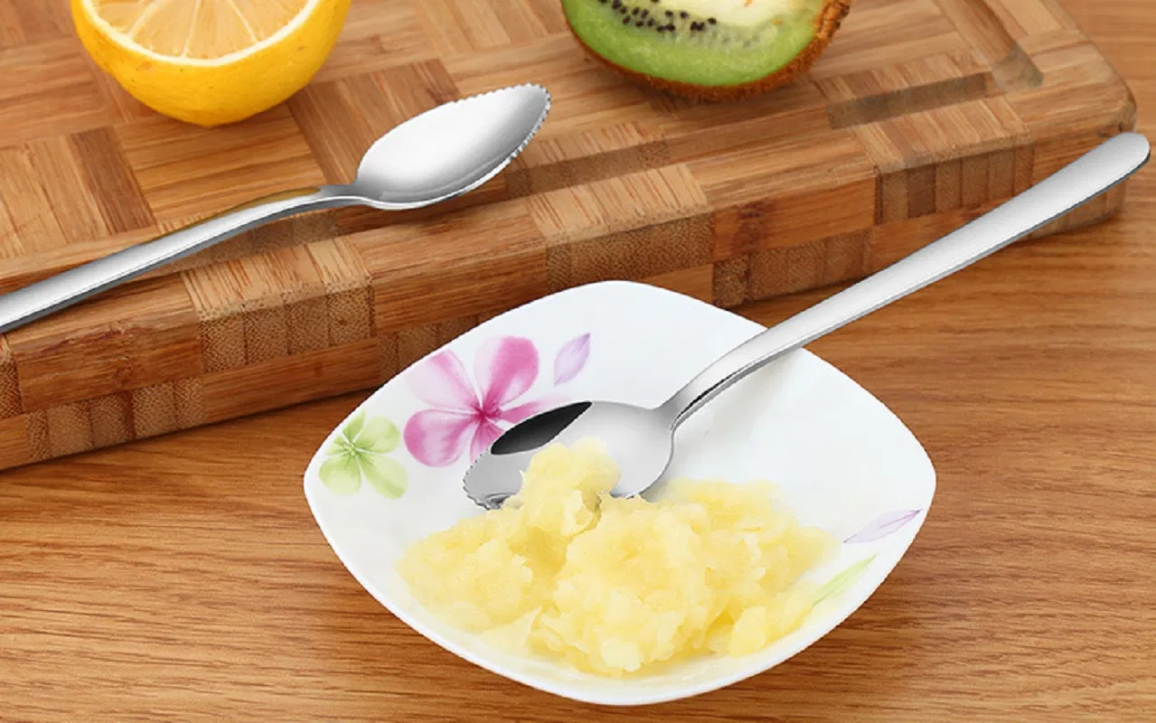 Stainless Steel Spoon with Long Handle - Tableware Esg14165