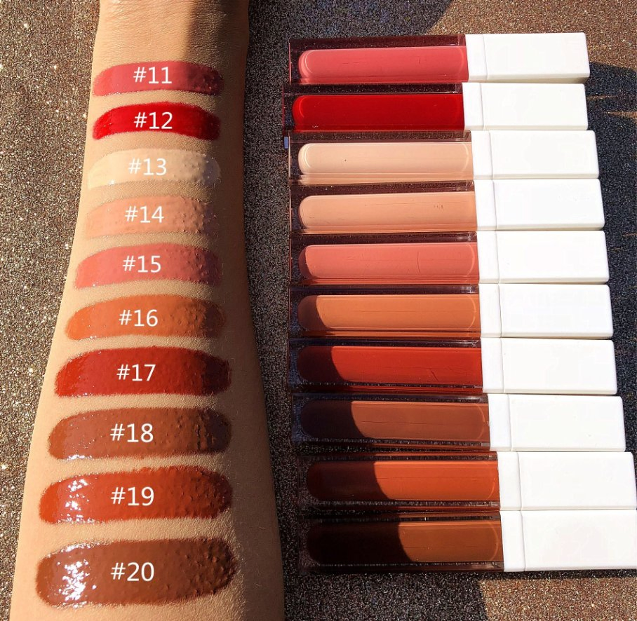Lip Glaze Tint Tubes Lipgloss Tubes Lip Gloss Moisturizing Liquid Lip Plumper Lipgloss Vendor