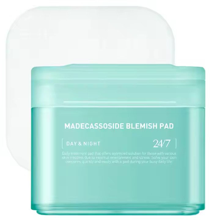 Korean Skin Care Aha Lactic Acid BHA Salicylic Acid Cleaning Face Facial Toner Cleaning Cotton Pads for Exfoliation and Pore