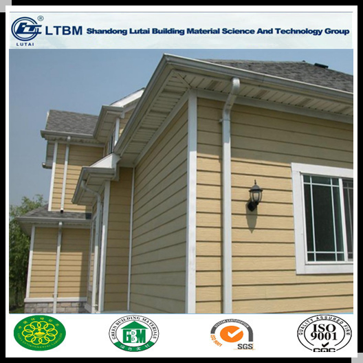 9mm Wall Material Wood Fiber Cement Siding Panels