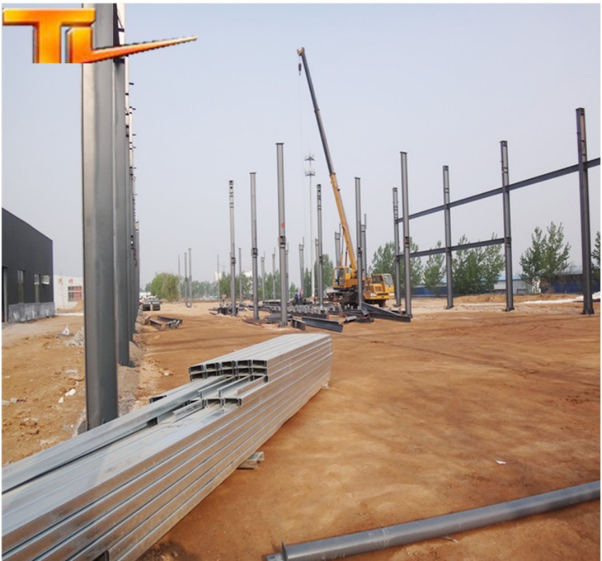 Steel Structure Car Shop Construction Showhouse Building