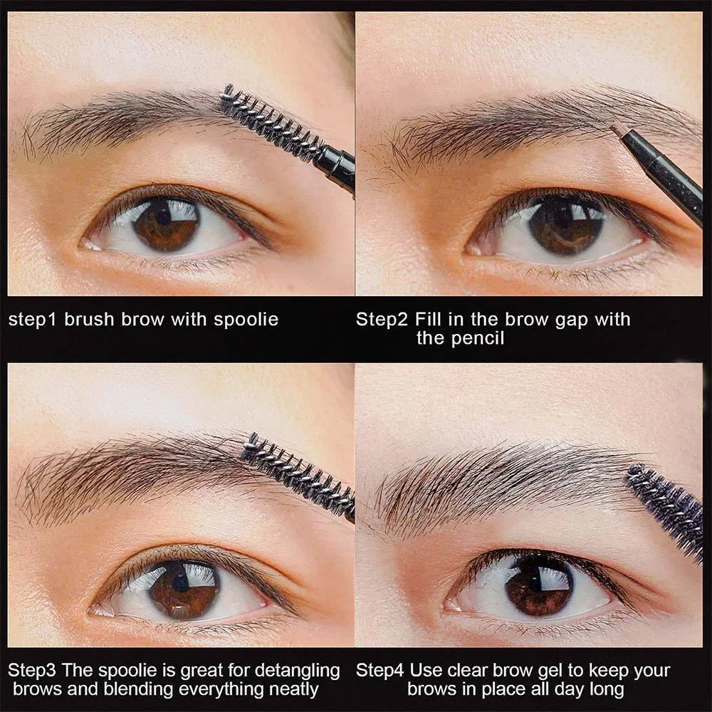 Beige Brow Pencil Gel Lamination Kit Professional Vegan Micro Eyebrow Gel