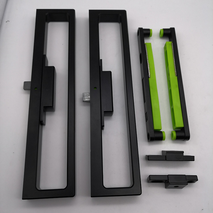 Slim Narrow Frame Aluminum Sliding Patio Glass Door Handle Lock
